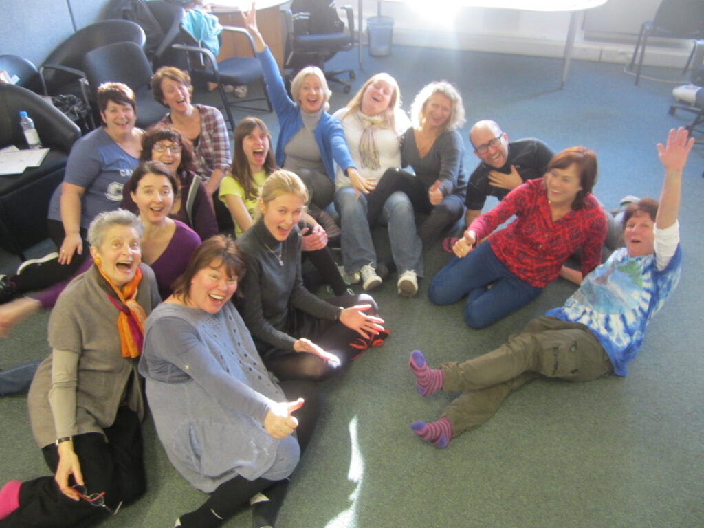 IMG 1306 - Corporate Laughter Yoga Training & Workshop Specialists in the UK | Corporate Wellness & Workplace Wellbeing Programmes, Trainings & Workshops in London UK with Laughter Yoga Expert Lotte Mikkelsen