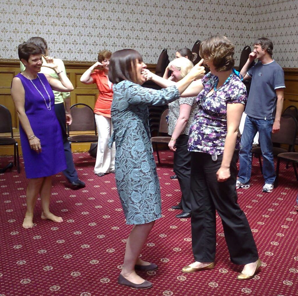 SMUC 01 - Corporate Laughter Yoga Training & Workshop Specialists in the UK | Corporate Wellness & Workplace Wellbeing Programmes, Trainings & Workshops in London UK with Laughter Yoga Expert Lotte Mikkelsen